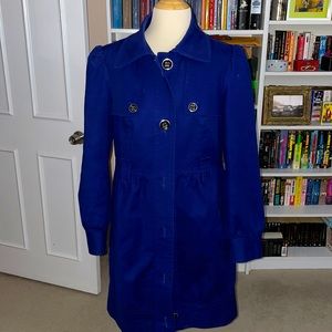 Vintage The Limited Electric Blue Coat
